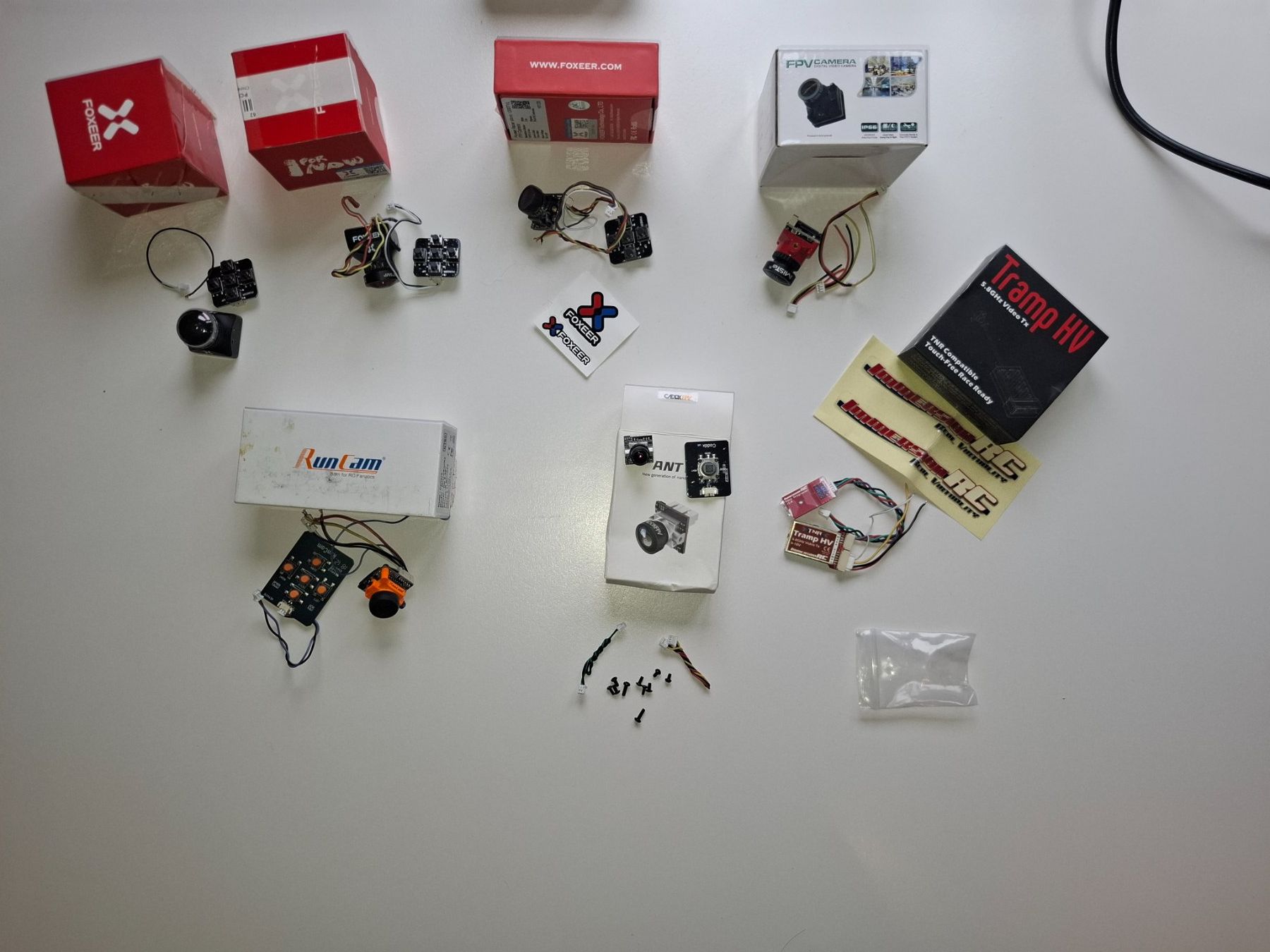 Modellismo RC: FPV Parts Bundle Foxeer RunCam TrampHV GPS VTX – Usato da Buchs SG venduto da aut_6wln 1