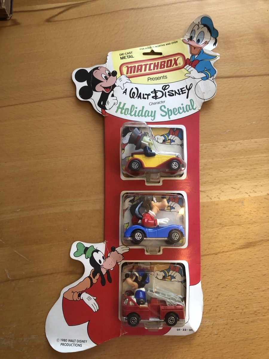 Disney Modellini d'auto: Matchbox Disney Holiday Special 1980 – Nuovo e nell'imballaggio originale da Worb venduto da Tyra07