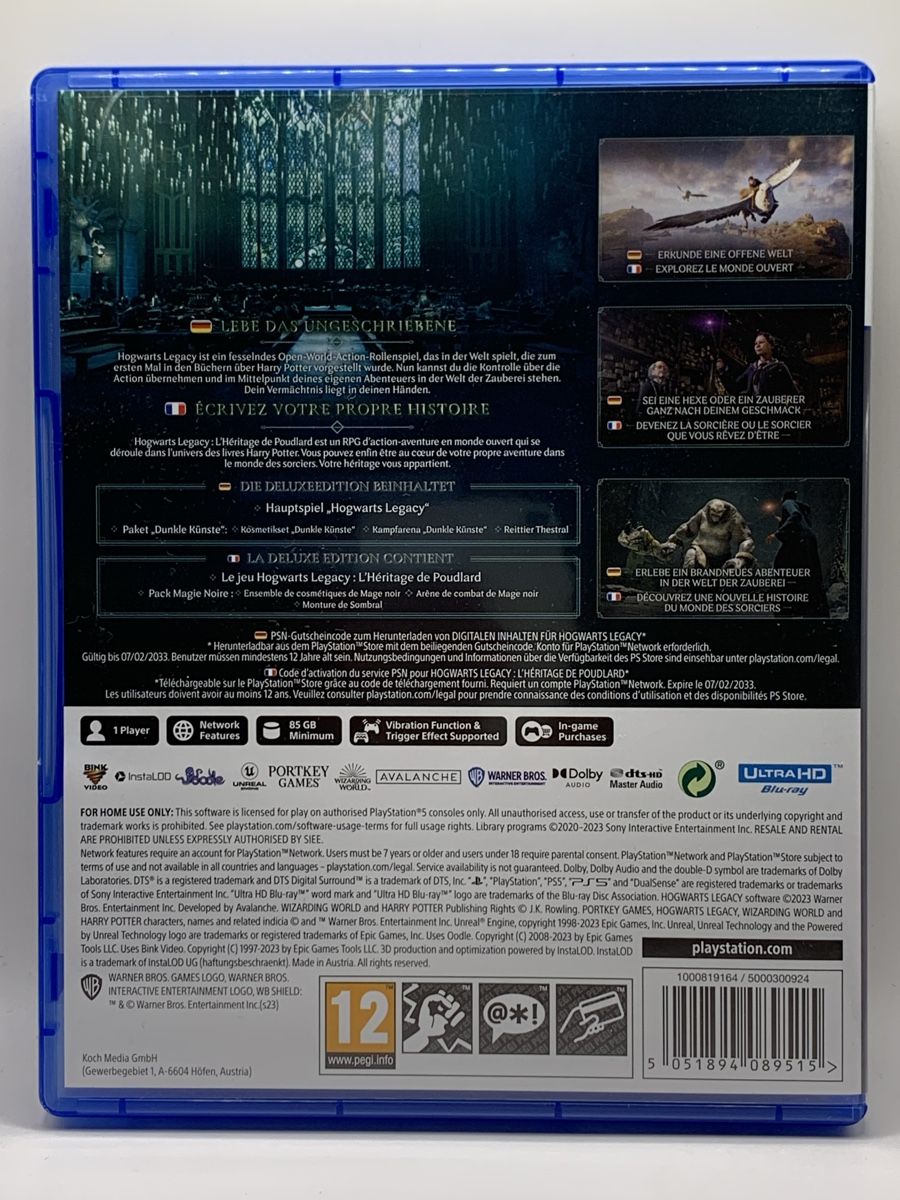 Sony Spiele: Hogwarts Legacy Deluxe Edition - PS5 – Gebraucht aus Ostermundigen von RG-Collector 1