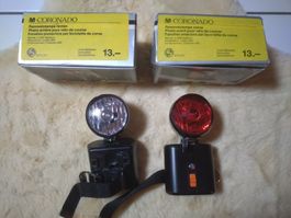 Lumière vélo vintage Coronado, 70-80's