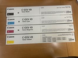 CANON Toner C-EXV 49 4er Set neu