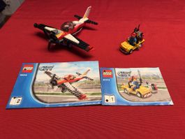 Lego City 60019 Stuntflugzeug mit Servicefahrzeug aus 2013