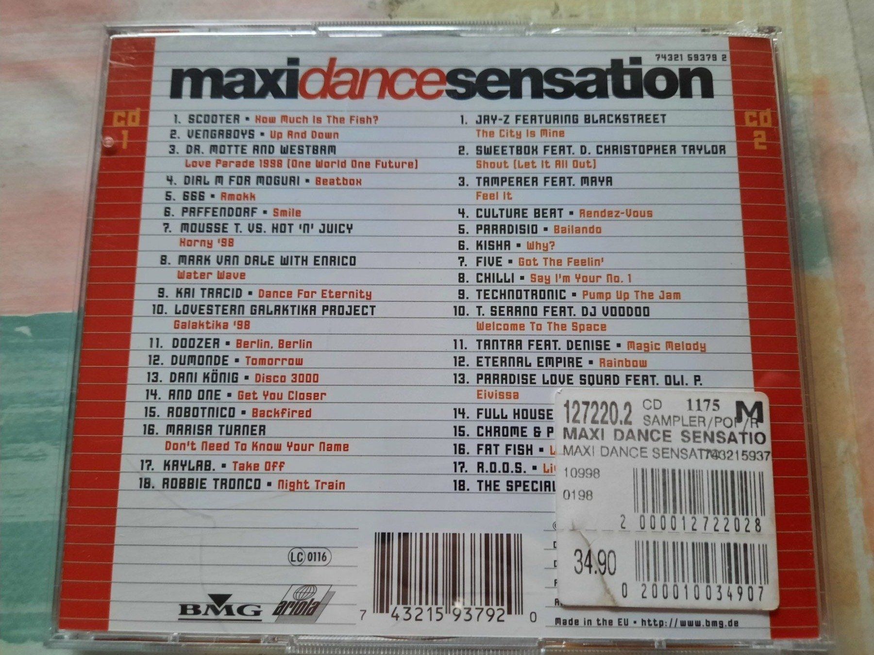 CDs: CD Maxi Dance Sensation  – Gebraucht aus Pully von bro_n52j 1