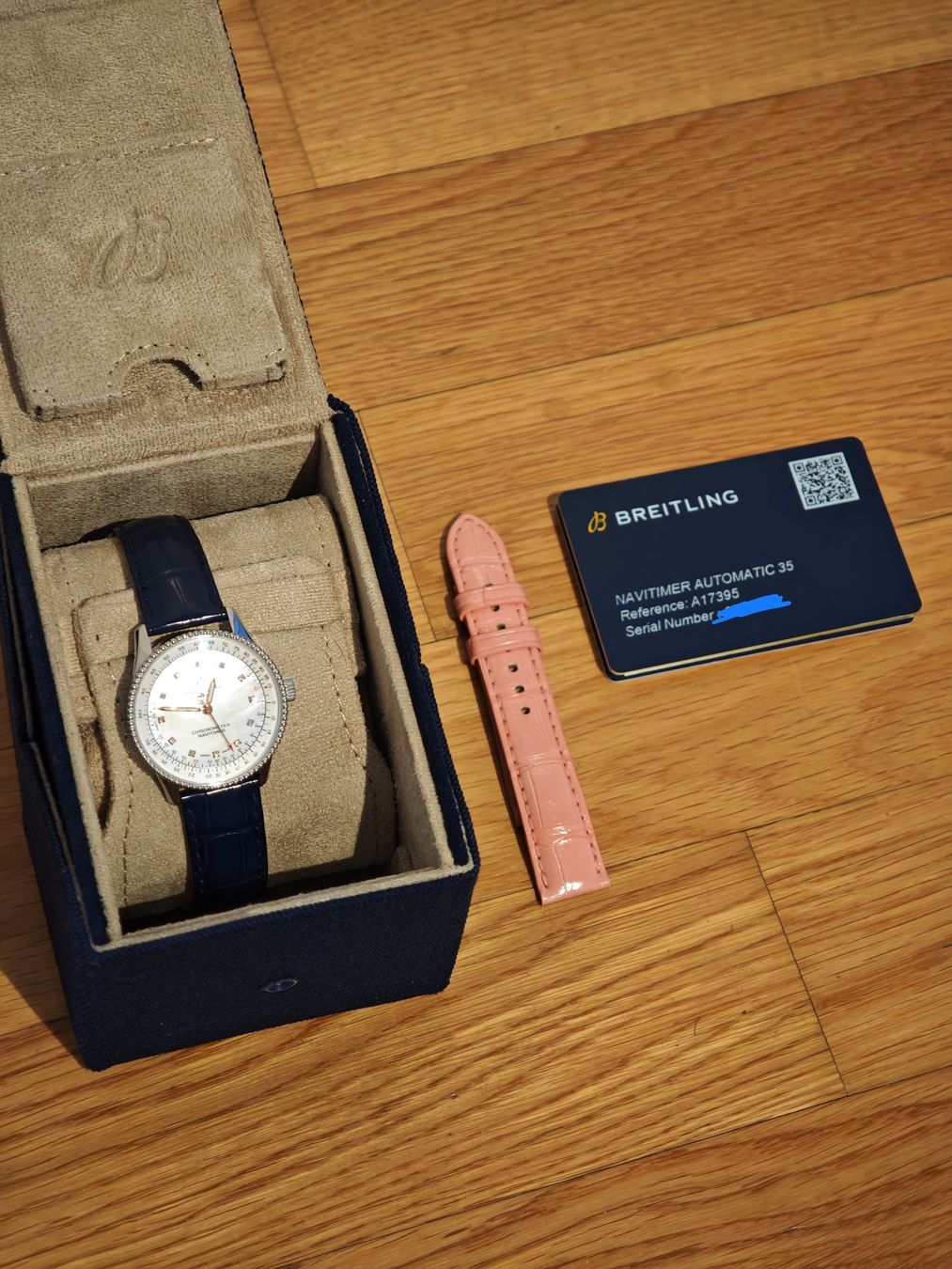 Breitling Orologi: Breitling Navitimer Automatic 35 mit Box & Papiere – Usato da Bonstetten venduto da lin_fy7n