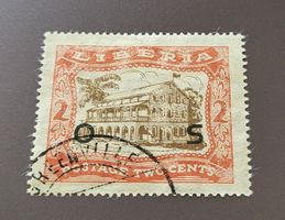 Liberia 1923 alte briefmarke