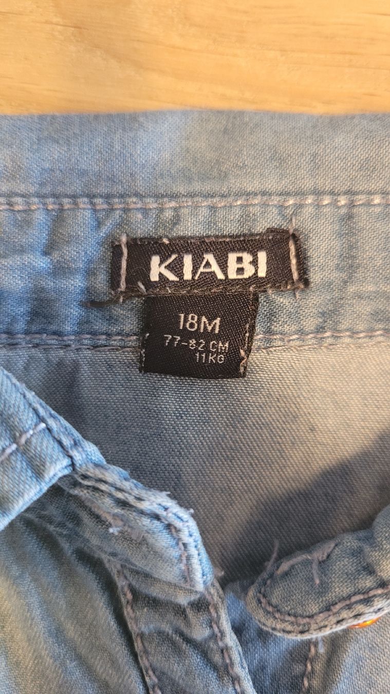 Camicie: Kiabi Jeans Hemd Gr. 80 – Usato da Igis venduto da bue_bbp6 1