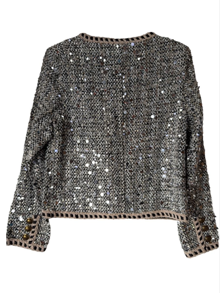 Jacken: Dazy Sequin Tweed Jacket Multicolored Size M – Neu (gemäss Beschreibung) aus Brunnen von Sandy_closet1 4