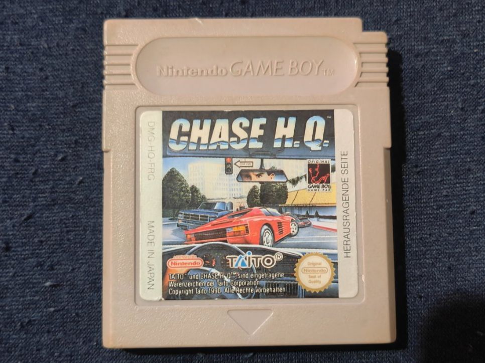 Nintendo Giochi: Chase H.Q. (Nintendo Game Boy, 1990) – Usato da Rothrist venduto da SiddharthaMoon