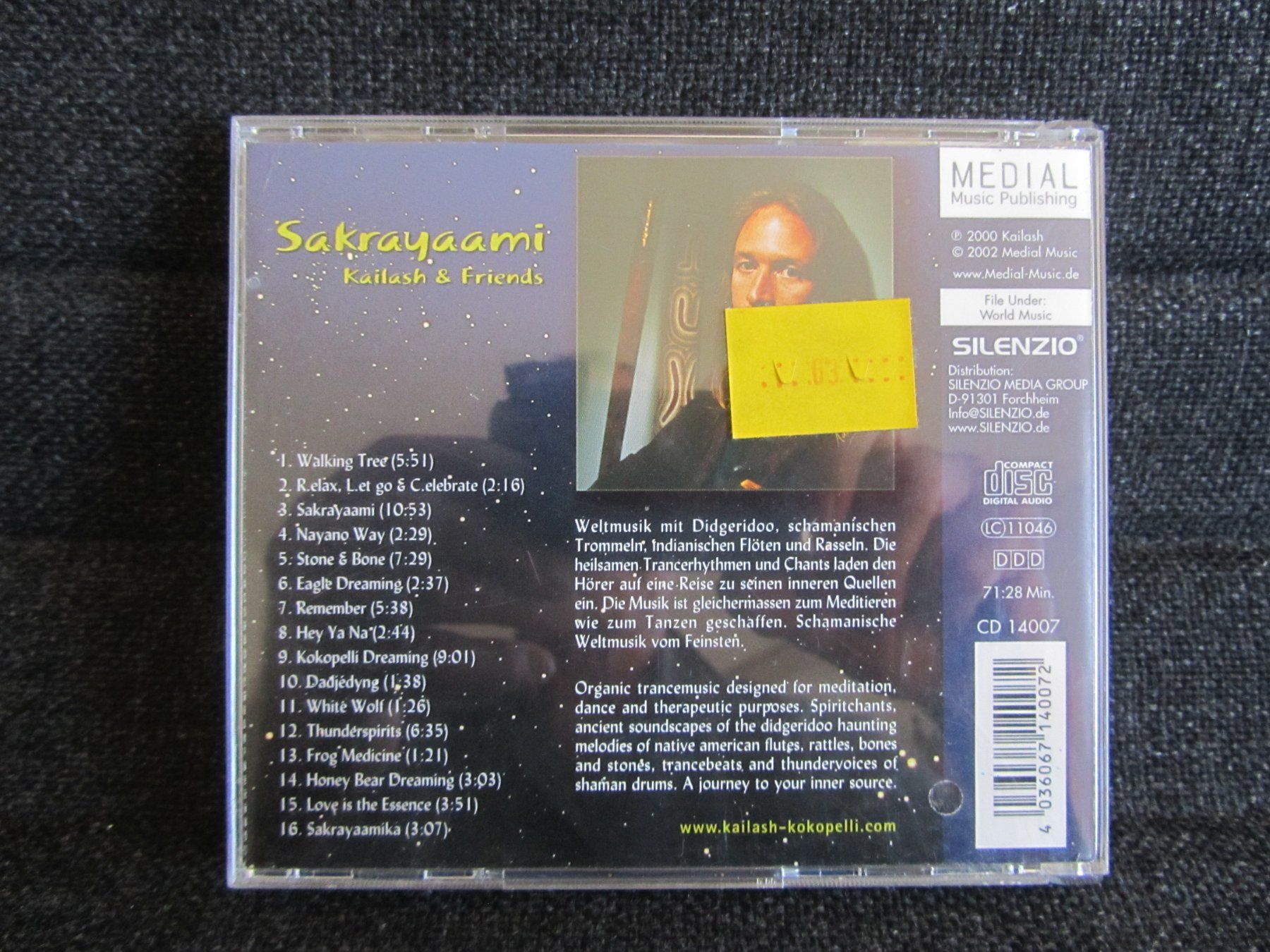 CD: Kailash & Friends:   Sakrayaami – Usato da Seengen venduto da mikelele 1