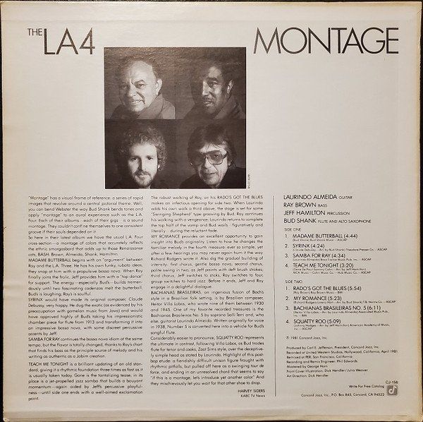 Dischi in vinile: LA4: Montage LP – Nuovo (secondo la descrizione) da Steinhausen venduto da Vilivinili 1