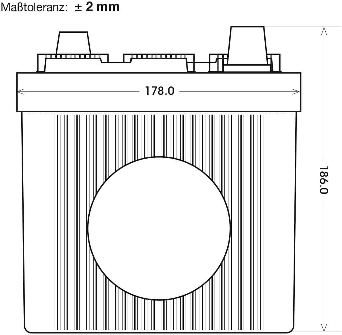 Batterie: BIG Oldtimer 6V 66Ah Autobatterie – Nuovo e nell'imballaggio originale da Bottighofen venduto da zaap 3