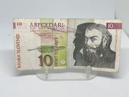 10 Tolarjev della Slovenia (anno 1992)