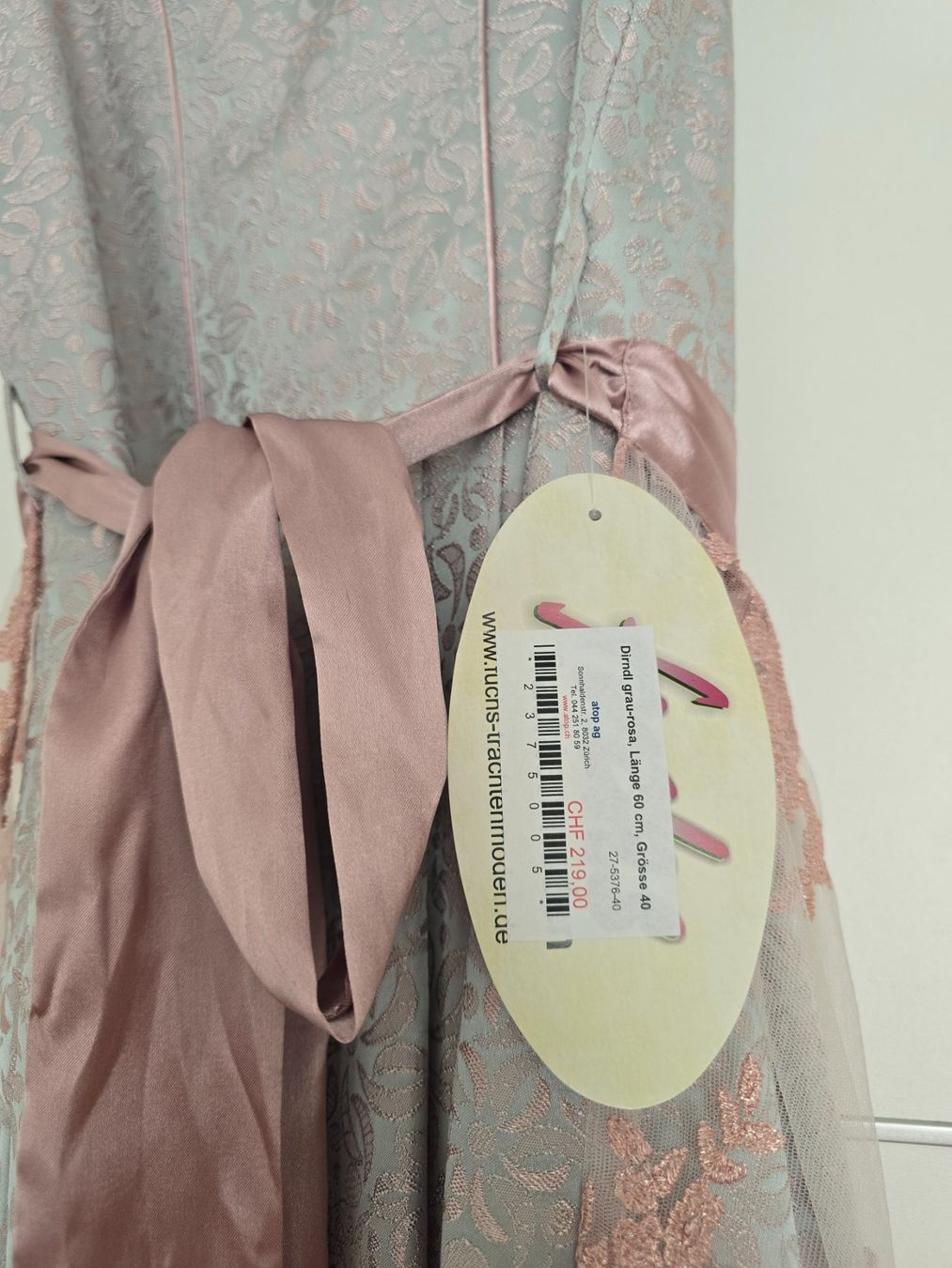 Vestiti: Dirndl, Grösse 40 (Fuchs) – Nuovo e nell'imballaggio originale da Jegenstorf venduto da sablini19 5
