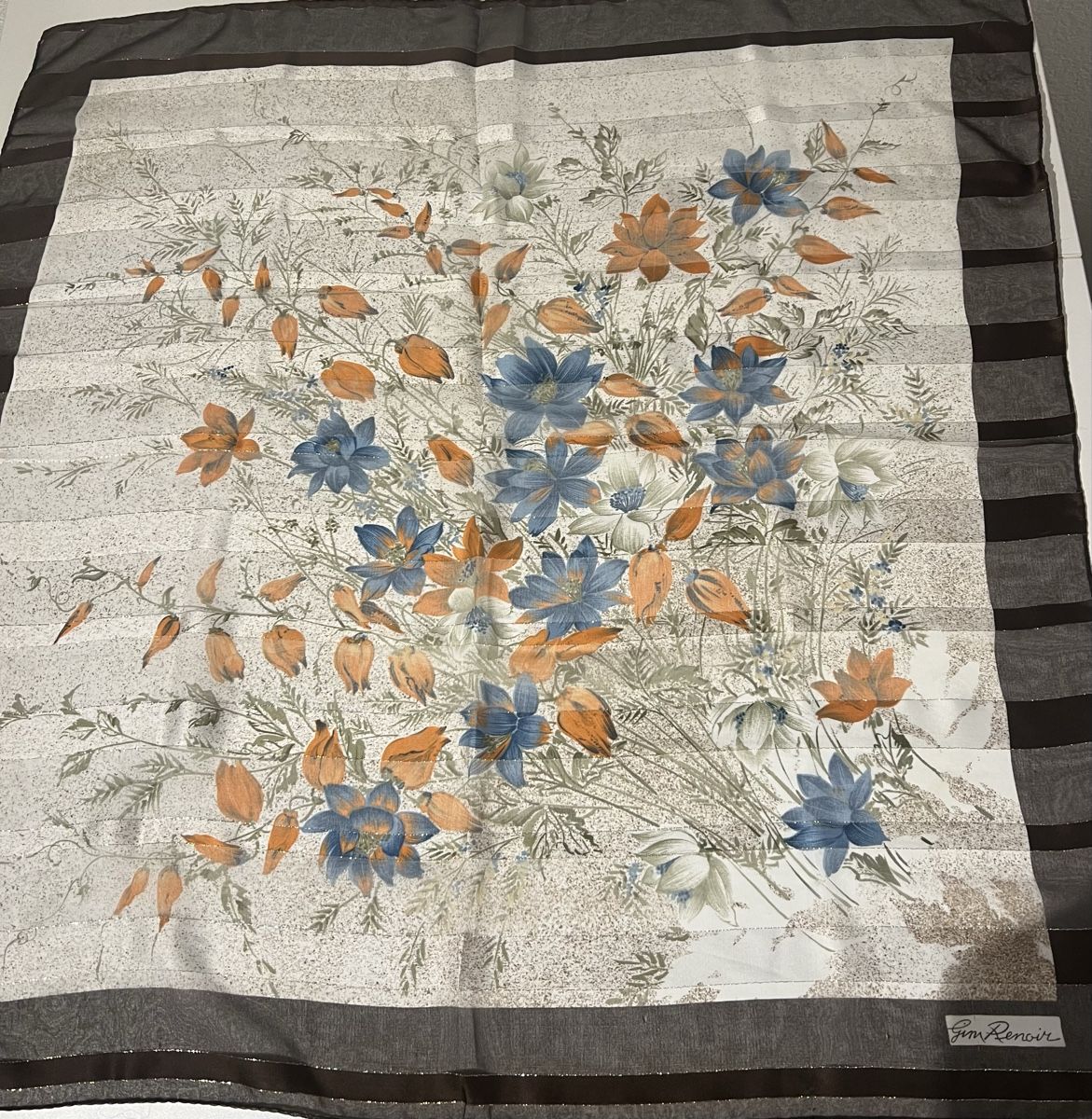 Foulard & Sciarpe: Foulard Gim Renoir – Usato da St-Pierre-Clages venduto da ste_xk6p 2