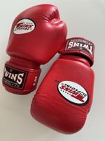 Kind TWINS Special Boxhandschuhe 6 oz, Leder, Rot