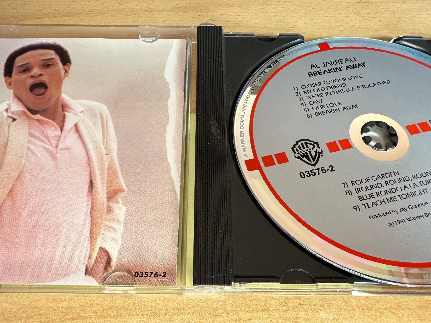 CD: Al Jarreau – Breakin' Away – Usato da Rikon im Tösstal venduto da Alpenmutz 2