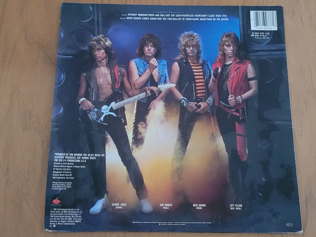 Schallplatten: LP  Dokken – Gebraucht aus Martigny von MZ-67 1