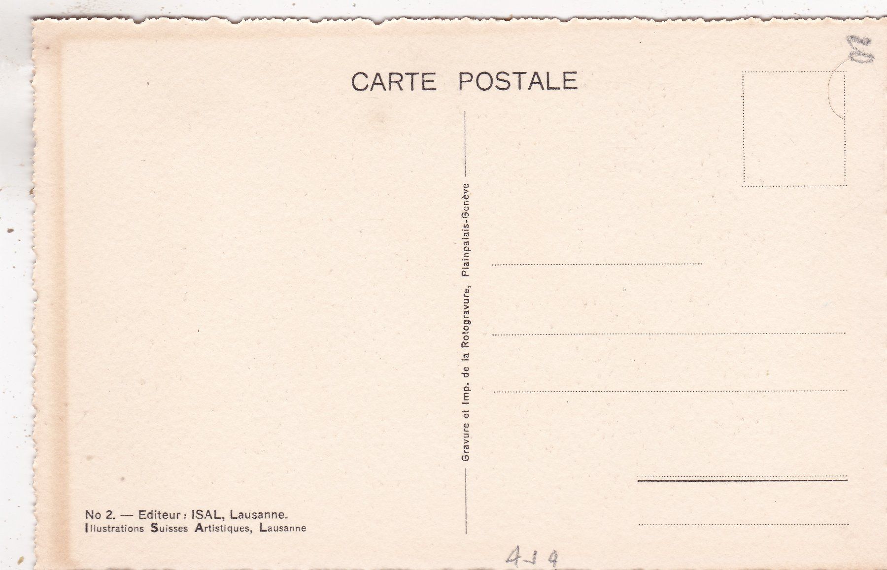 Cartoline postali: Lausanne Ed. Secrétan – Usato da Herisau venduto da Lisegrat2008 1