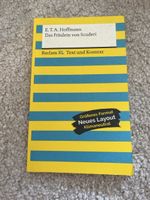 E.T.A. Hoffmann Das Fräulein von Scuderi Reclam XL