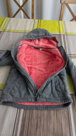 Kuscheljäggli - Warme Sweat Jacke  -pepperts -  122/128