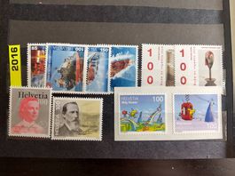 Jahresserie 2016 Post Briefmarken postfrisch