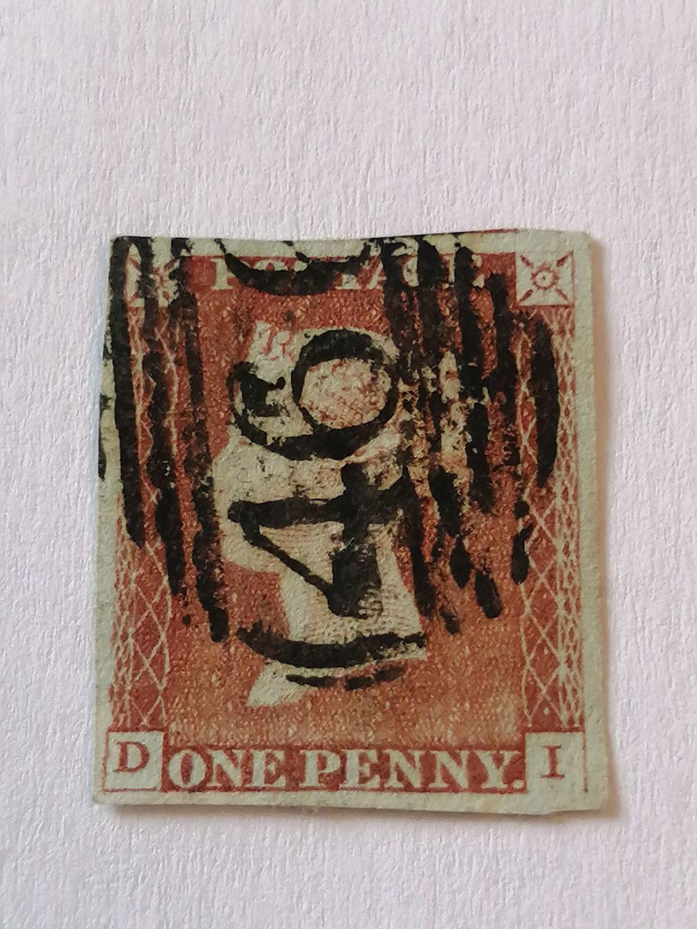 Tutti i francobolli: One Penny Red 1841, Platte 60 – Usato da Happerswil venduto da tschergi