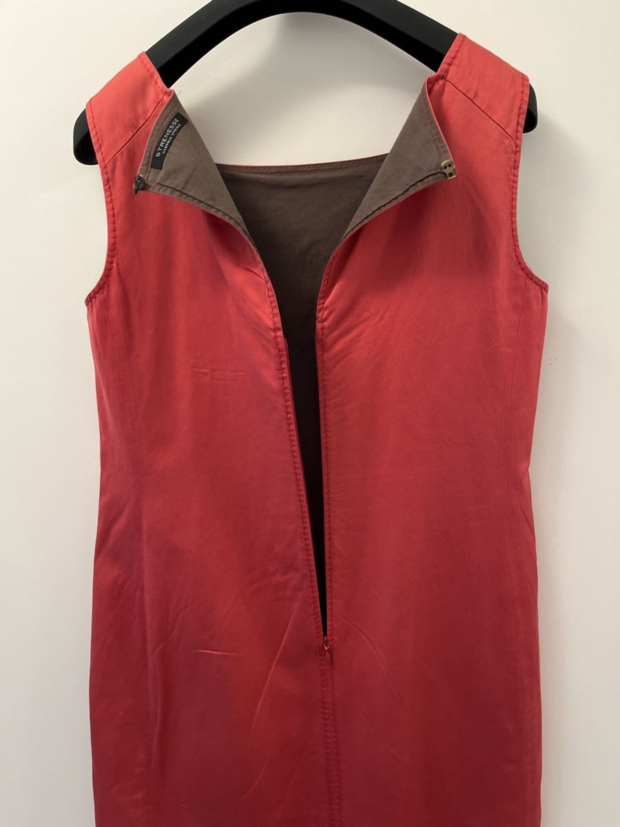 Strenesse Vestiti: Strenesse Sommerkleid rot Gr. 36 – Usato da Illnau venduto da flamingo007 5