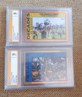 2 Topps Fussball Sammelkarten Decades of Honors Grading 9