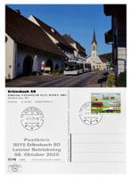 Erlinsbach SO Letzttag Post Bus BBA Aarau Scania Hess  N°171