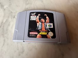 WWF WAR ZONE SPIEL FÜR NINTENDO 64
