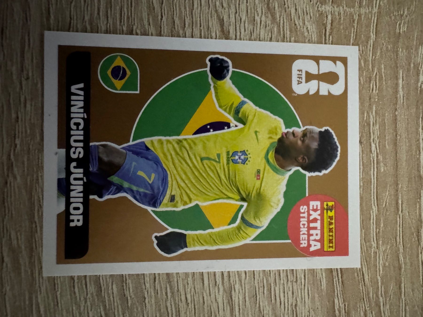 Panini Carte collezionabili: PANINI Extra Sticker Vinicus Jr – Nuovo (secondo la descrizione) da Moutier venduto da MisterEcko