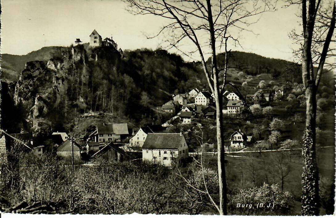 Ansichtskarten: Burg B.J. – Gebraucht aus Hochdorf von Ziegel-16