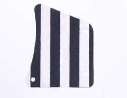 Cloth Sail 9 x 11, 3 Holes with Black Stripes Pattern