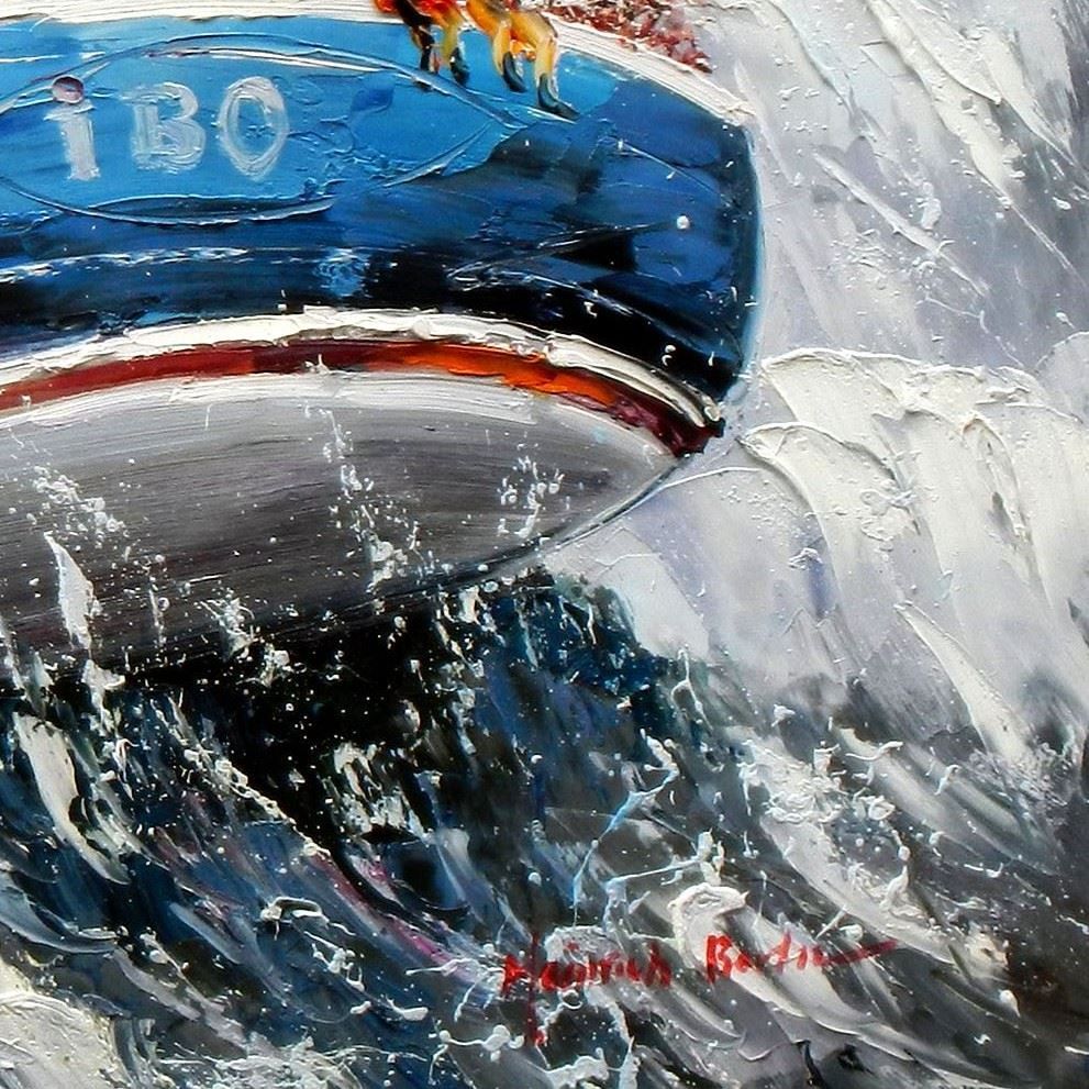 Riproduzioni & Creazioni: Segelschiff hart am Wind – Nuovo (secondo la descrizione) da Larnaca venduto da KunstDepot24 4