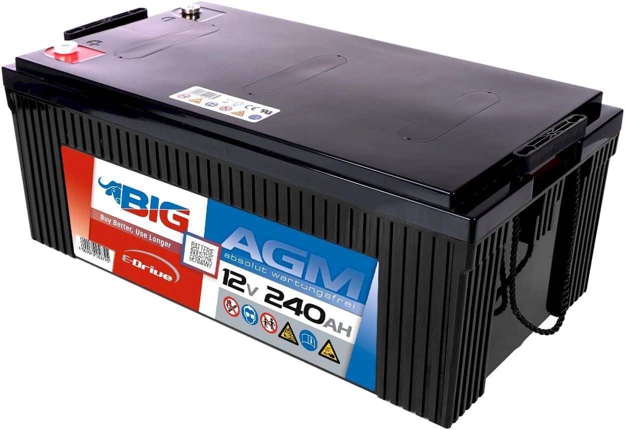Batterien: BIG E-Drive AGM 12V 240Ah – Neu und originalverpackt aus Bottighofen von zaap 2