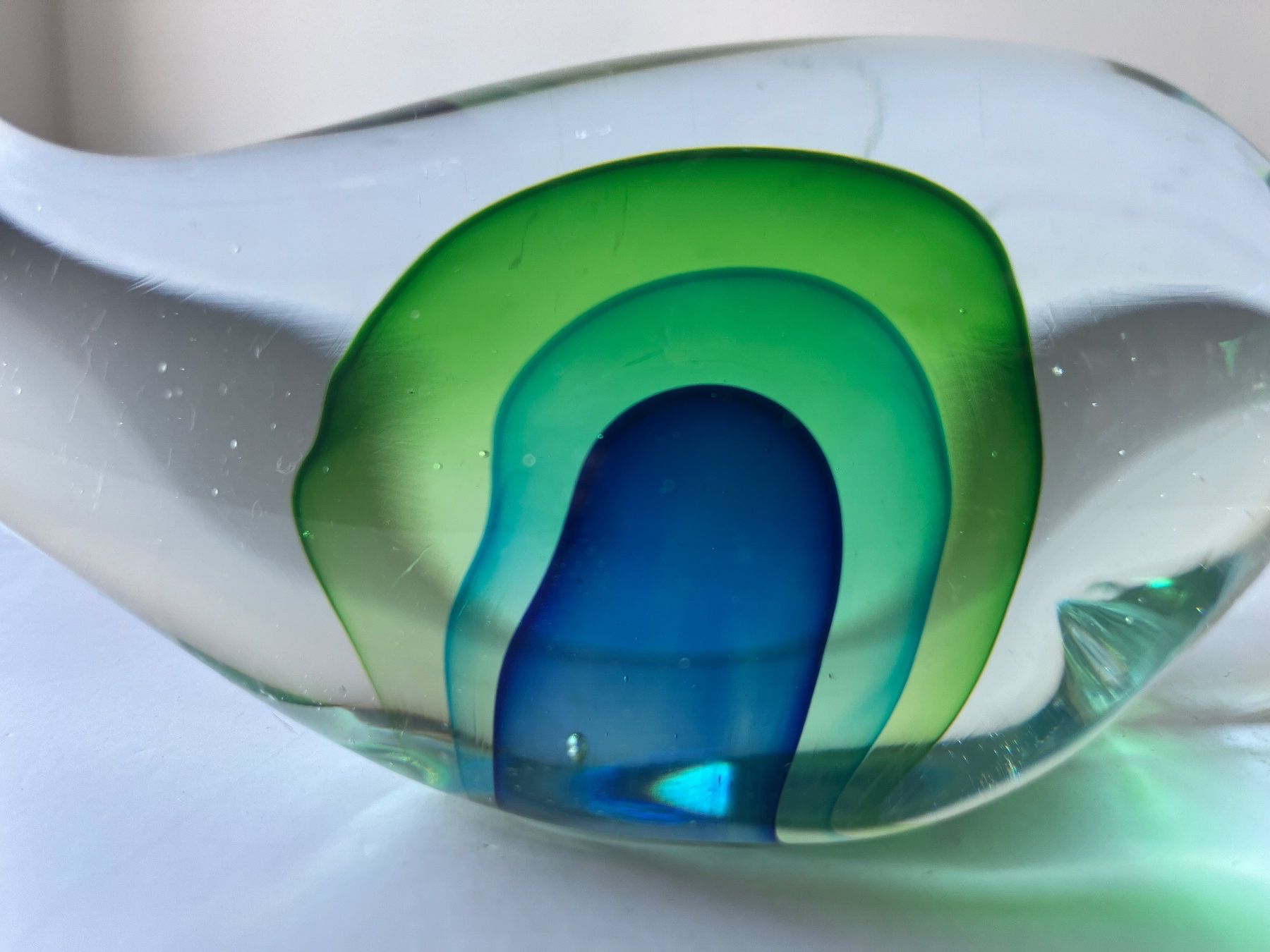 Murano Statuette: Grosser Murano Glasfisch – Usato da Zürich venduto da omni64 1