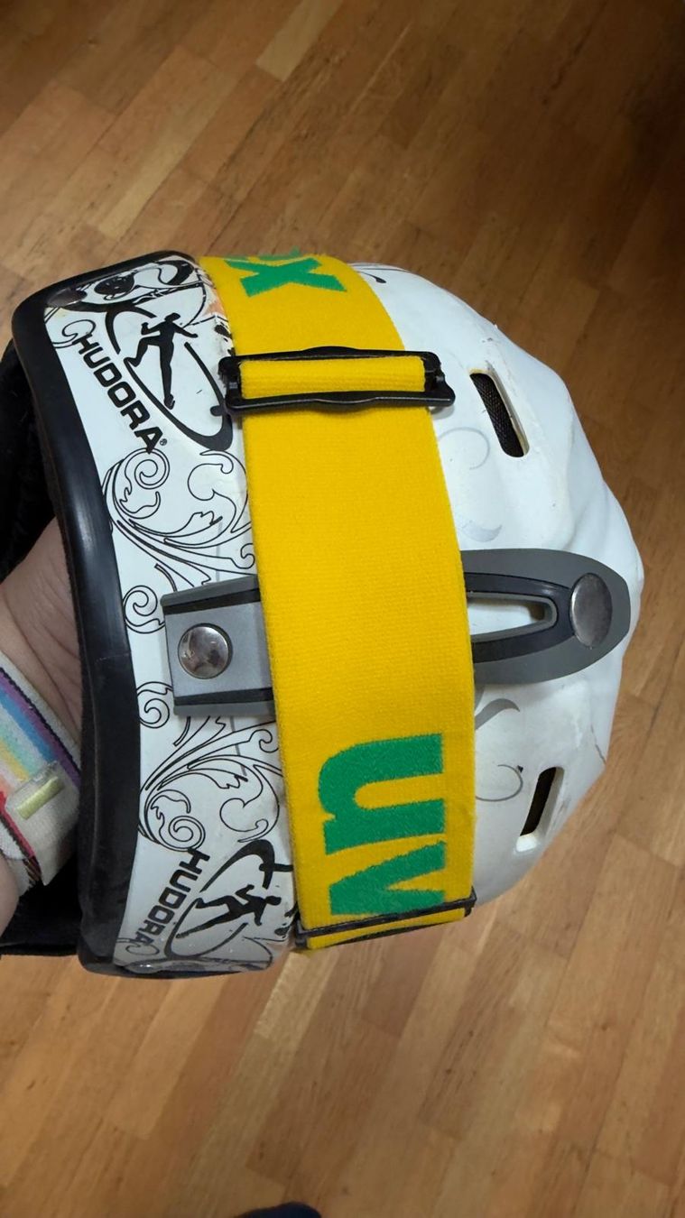 Caschi: Campuri Skihelm inkl Brille, Grösse M – Usato da Wabern venduto da mackam 2