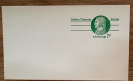 POSTKARTE USA CHARLES THOMSON PATRIOT