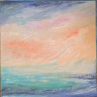 Originalgemälde auf Leinwand 80x80 cm, Unikat!!!