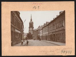 Fotografie Frauenstein, Strassenansicht 