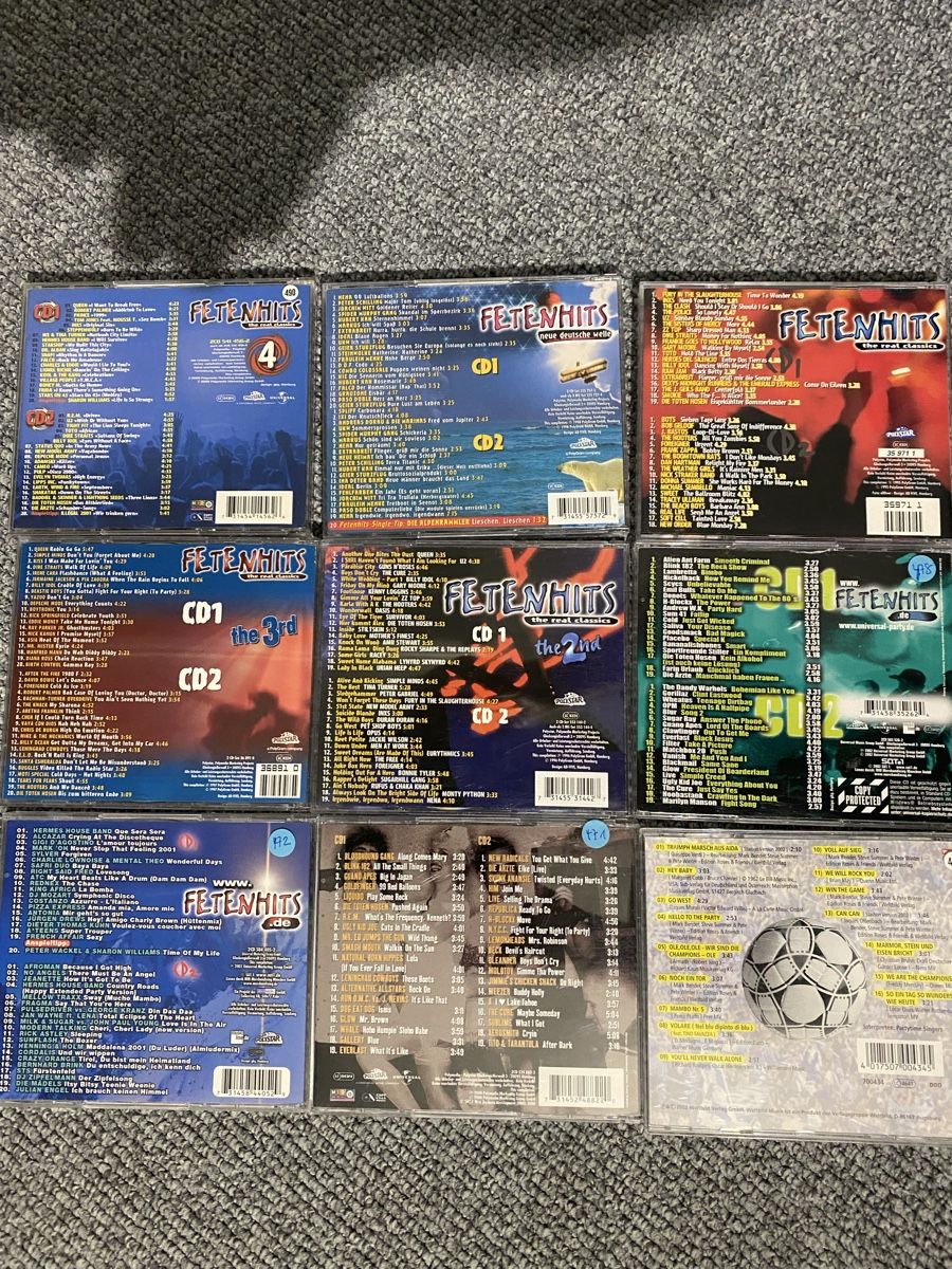 CDs: 9 Doppel-CD Sampler, Fetenhits – D'occasion à Diessbach b. Büren par cowansville 1