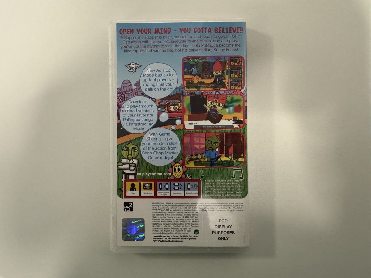 Giochi: PaRappa The Rapper - PSP – Usato da Crissier venduto da fil_6bs7 2