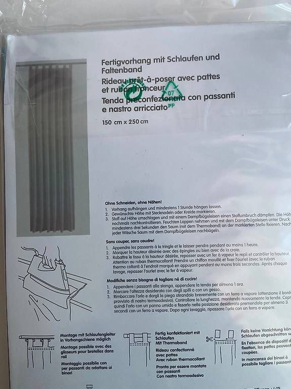 Vorhänge: 4 Vorhänge – Neu und originalverpackt aus Bern von zafronic 2