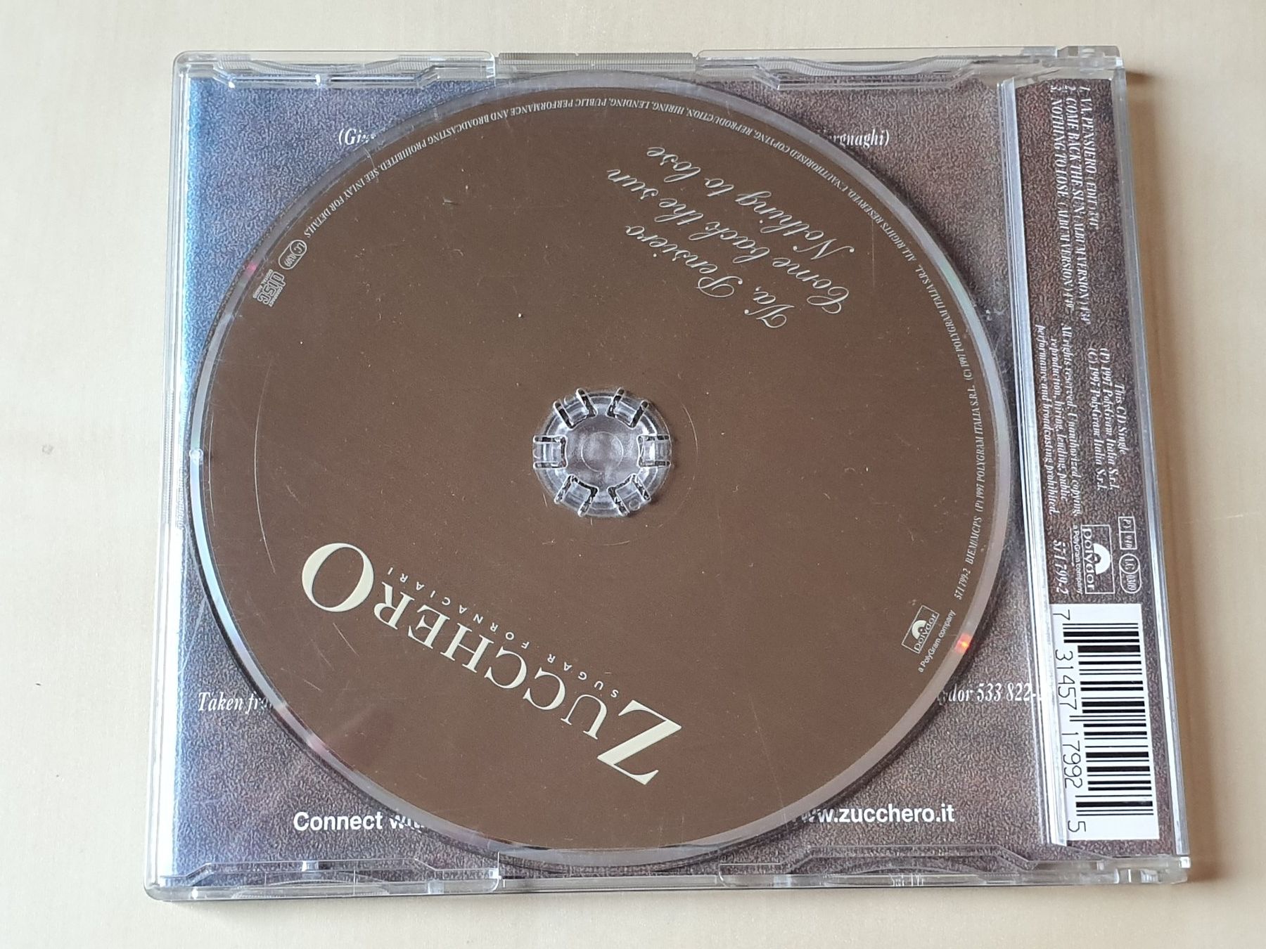 CDs: Zucchero Va Pensiero – D'occasion à Stansstad par collectorsshop 1