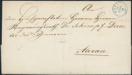 AG Muri - Fingerhutstempel - Brief