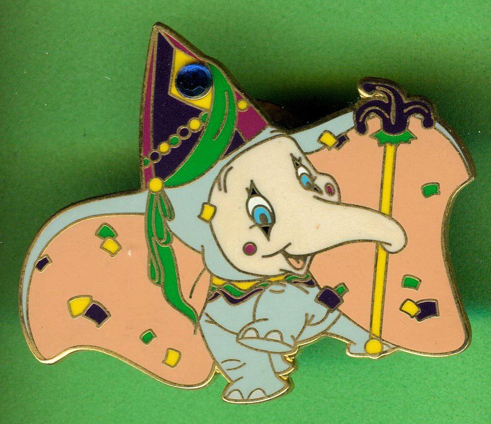 Disney Placchette & Badge: Disney   DUMBO  Karneval – Usato da Winterthur venduto da Sammleroase
