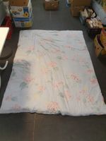 Bettdecke Blumenmuster 200 x 147