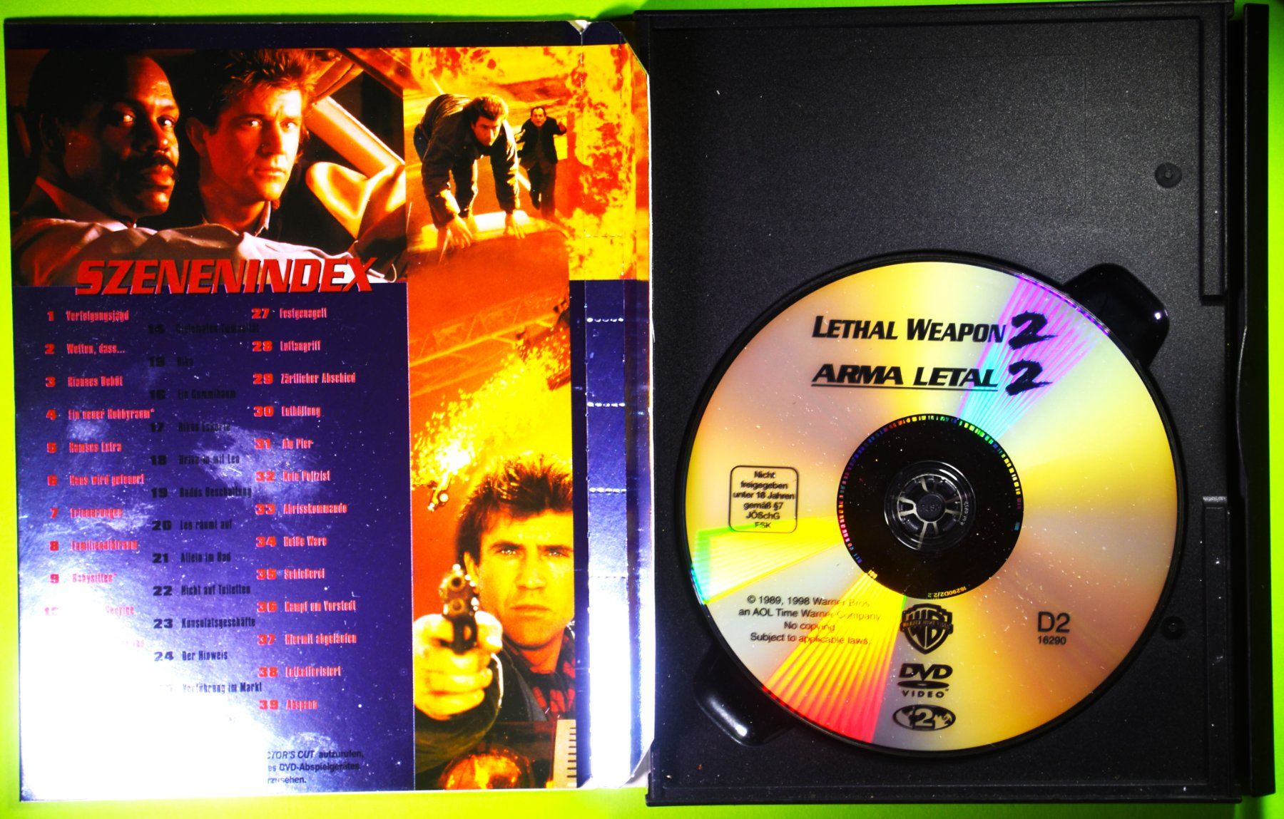 Tutti i DVDs: LETHAL WEAPON 2 / BRENNPUNKT L.A. / DIRECTORS CUT ! – Nuovo (secondo la descrizione) da Luzern venduto da piro12 3
