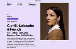 Camille Lellouche & Friends à Morges Sous-Rires