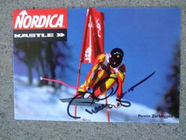 PIRMIN ZURBRIGGEN (CH) SKISTAR AUTOGRAMMKARTE